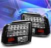 Sonar® LED Tail Lights (Black) - 99-04 Ford Mustang