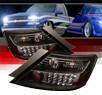 Sonar® LED Tail Lights (Black) - 06-10 Honda Civic 2dr.