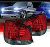 Sonar® LED Tail Lights (Red/Smoke) - 98-05 Lexus GS400
