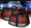 Sonar® LED Tail Lights (Black) - 08-11 Toyota Land Cruiser