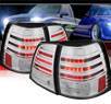 Sonar® LED Tail Lights (Chrome) - 08-11 Toyota Land Cruiser