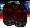 Sonar® LED Tail Lights (Red/Smoke) - 95-00 Toyota Tacoma