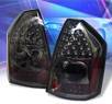 Sonar® LED Tail Lights (Smoke) - 05-07 Chrysler 300C