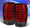 Sonar® LED Tail Lights (Red/Smoke) - 00-06 GMC Yukon Denali (w/o barn doors)