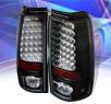 Sonar® LED Tail Lights (Black) - 2007 GMC Sierra Classic
