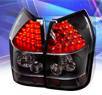 Sonar® LED Tail Lights (Black) - 05-08 Dodge Magnum
