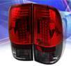Sonar® LED Tail Lights (Red/Smoke) - 97-03 Ford F-150 F150