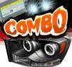 HID Xenon + Sonar® LED CCFL Halo Projector Headlights (Black) - 06-08 Dodge Ram Pickup