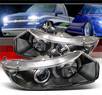 Sonar® Halo Projector Headlights (Black) - 06-11 Honda Civic 2dr.