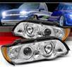 Sonar® Halo Projector Headlights - 01-03 BMW X5 E53