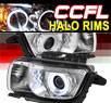 Sonar® CCFL Halo Projector Headlights - 10-13 Chevy Camaro