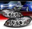 Sonar® LED Halo Projector Headlights (Chrome) - 06-07 Chevy Monte Carlo