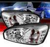 Sonar® LED Halo Projector Headlights (Chrome) - 04-07 Chevy Malibu