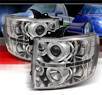 Sonar® Halo Projector Headlights - 07-13 Chevy Silverado