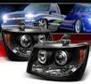 Sonar® LED Halo Projector Headlights (Black) - 07-14 Chevy Tahoe