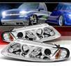 Sonar® Halo Projector Headlights - 97-00 Dodge Avenger
