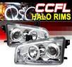 Sonar® CCFL Halo Projector Headlights - 06-10 Dodge Charger