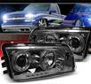 Sonar® Halo Projector Headlights (Smoke) - 06-10 Dodge Charger