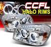 Sonar® CCFL Halo Projector Headlights - 05-07 Dodge Magnum