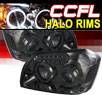 Sonar® LED CCFL Halo Projector Headlights (Smoke) - 05-07 Dodge Magnum