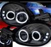 Sonar® Halo Projector Headlights (Smoke) - 00-02 Dodge Neon