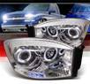 Sonar® LED Halo Projector Headlights - 06-08 Dodge Ram Pickup