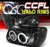 Sonar® LED CCFL Halo Projector Headlights (Smoke) - 95-01 Ford Explorer