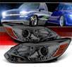 Sonar® DRL LED Projector Headlights (Smoke) - 12-14 Ford Focus