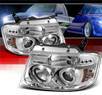 Sonar® LED Halo Projector Headlights - 04-08 Ford F150 F-150 w/ Amber Reflector