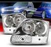 Sonar® Projector Headlights (Chrome) - 97-03 Ford F150 F-150