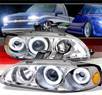 Sonar® Halo Projector Headlights - 92-95 Honda Civic 2/3dr.