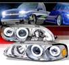 Sonar® Halo Projector Headlights - 92-95 Honda Civic 4dr.