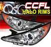 Sonar® LED CCFL Halo Projector Headlights - 11-14 Hyundai Sonata