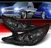 Sonar® DRL LED Halo Projector Headlights (Smoke) - 11-14 Hyundai Sonata