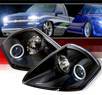 Sonar® Halo Projector Headlights (Black) - 00-05 Mitsubishi Eclipse