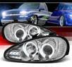 Sonar® LED Halo Projector Headlights - 92-96 Mazda MX3 MX-3
