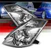 Sonar® DRL LED Projector Headlights - 06-09 Nissan 350Z