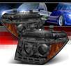 Sonar® LED Halo Projector Headlights (Smoke) - 05-07 Nissan Pathfinder
