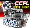 Sonar® LED CCFL Halo Projector Headlights - 04-07 Nissan Armada