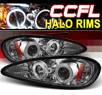 Sonar® CCFL Halo Projector Headlights - 99-05 Pontiac Grand Am