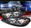 Sonar® Halo Projector Headlights - 99-05 Pontiac Grand Am