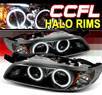 Sonar® CCFL Halo Projector Headlights (Black) - 97-03 Pontiac Grand Prix