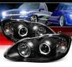 Sonar® Halo Projector Headlights (Black) - 03-08 Toyota Corolla
