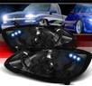Sonar® Halo Projector Headlights (Smoke) - 03-08 Toyota Corolla