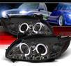 Sonar® DRL LED Halo Projector Headlights (Smoke) - 09-10 Toyota Corolla