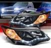 Sonar® DRL LED Projector Headlights (Black) - 12-14 Toyota Camry