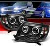 Sonar® LED Halo Projector Headlights (Black) - 05-11 Toyota Tacoma