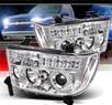Sonar® LED Halo Projector Headlights - 07-11 Toyota Tundra