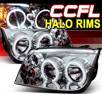 Sonar® CCFL Halo Projector Headlights - 99-04 VW Volkswagen Jetta IV