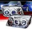Sonar® Halo Projector Headlights - 99-04 VW Volkswagen Jetta IV